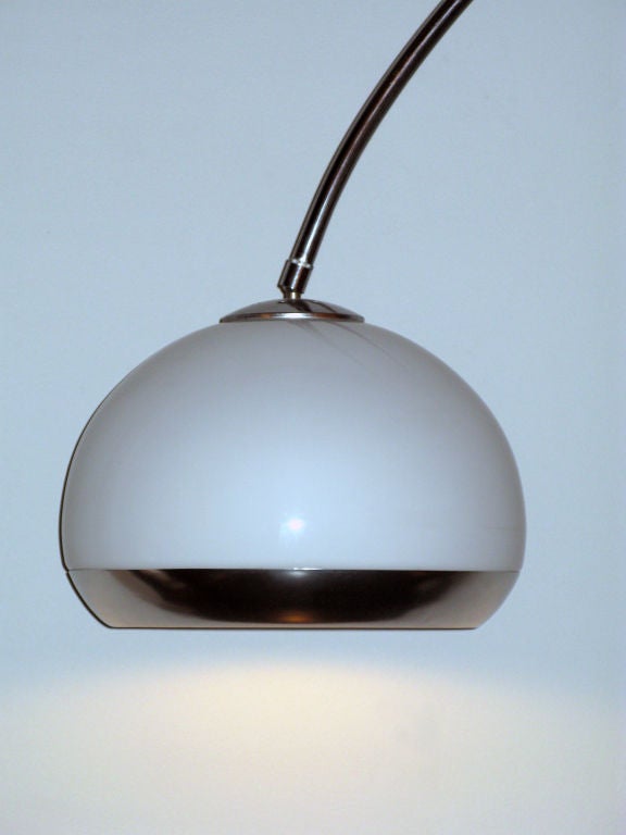 Arc Floor Lamp with Illuminating Shade by Guzzini