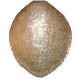 Large Sculptural Turtle Shell Made of Capiz Shells