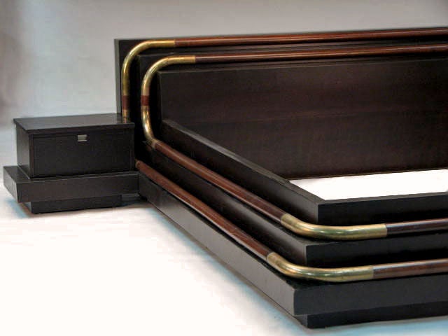 mahogany platform bed