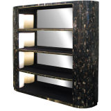 Illuminated Wall Unit Covered in Tesselated Horn