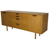 Commode in Mahogany with Sabots by Harvey Probber