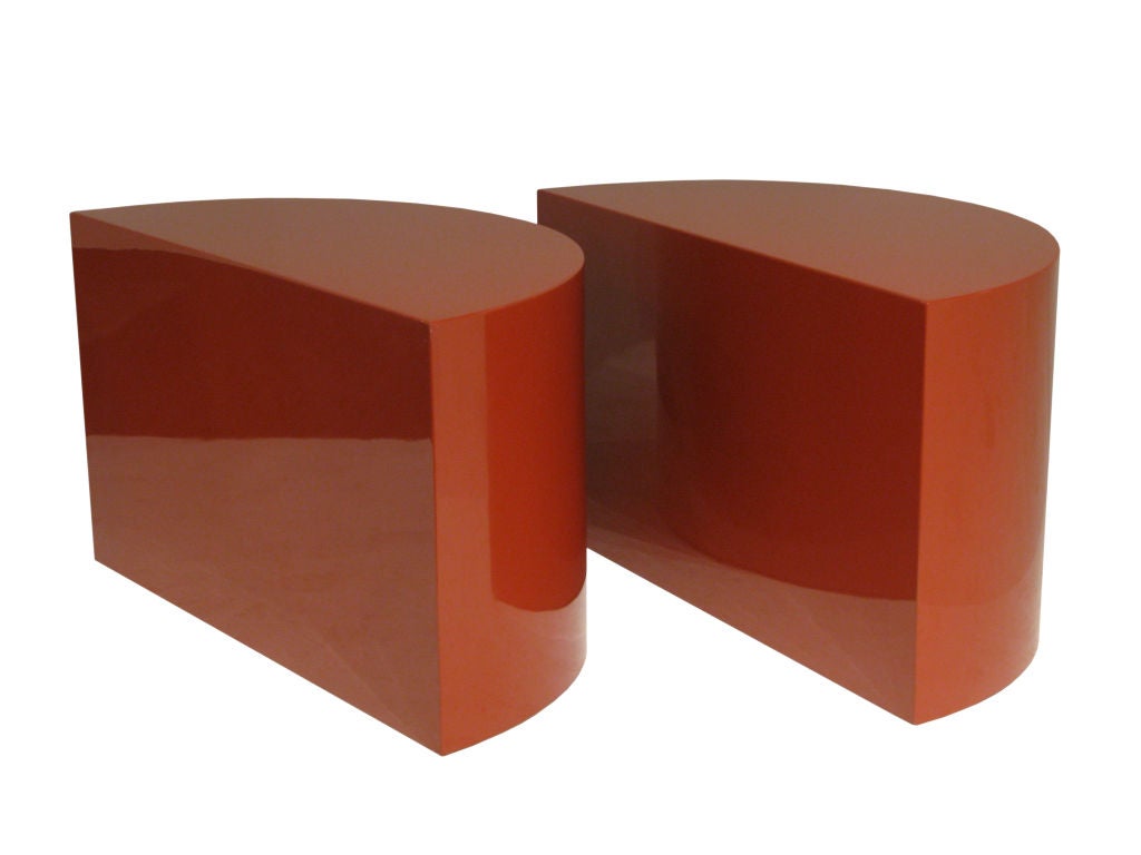 Coffee Table in Chinese Red Lacquer by Habitat International