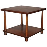Vintage 2-Tier End Table by T.H. Robsjohn-Gibbings