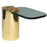 Sculpture Table in Brass by Karl Springer