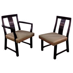 Set of 6 Dining Chairs designed by Edward Wormley