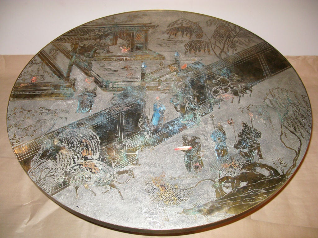 "Chan 142" Coffee Table by Philip And Kelvin LaVerne