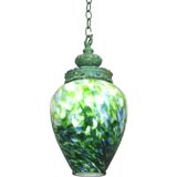 Marbled Glass Pendant
