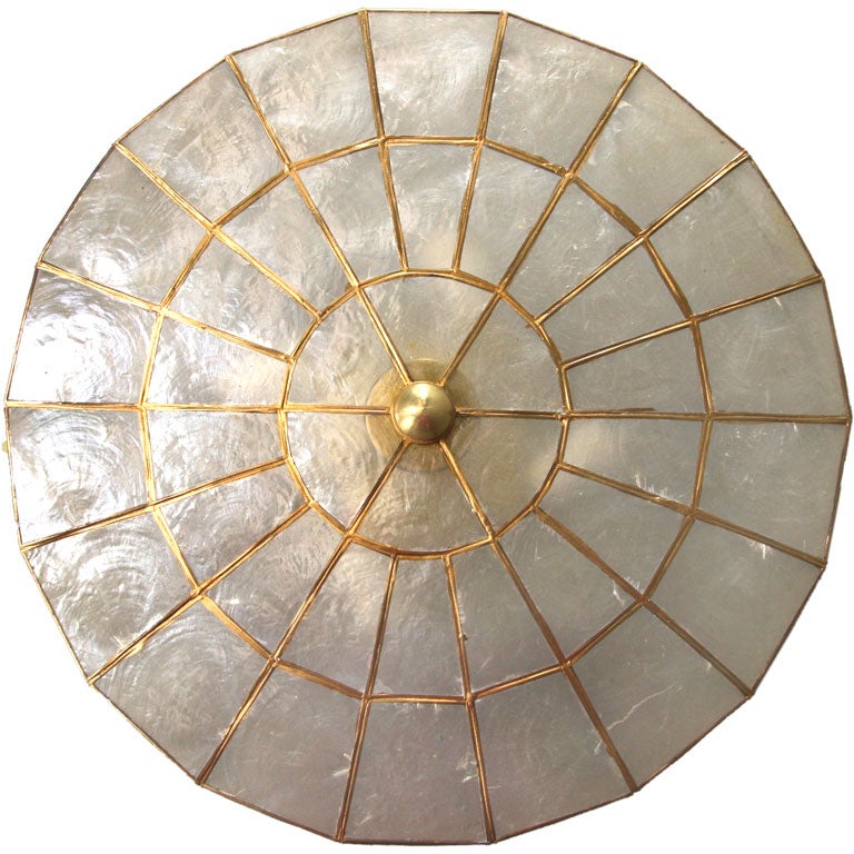 Capiz shell  flushmount(2 available)