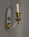 Pair Mirrored Sconce