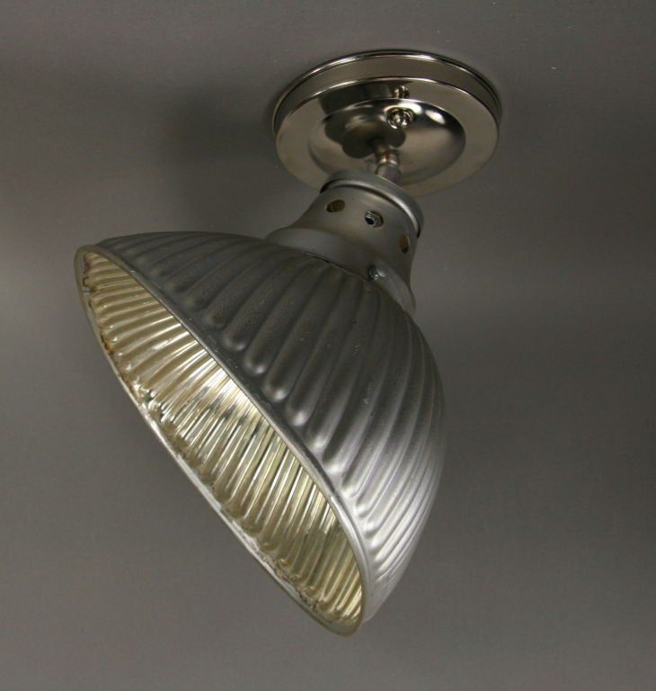 Mercury Glass wall light / pendant(6 available) at 1stdibs