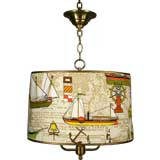 Nautical shade pendant(4 available)