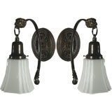 Dark Brass Ram Sconce(3 pieces available)