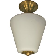 Cone Glass Flushmount/pendant  (three available)