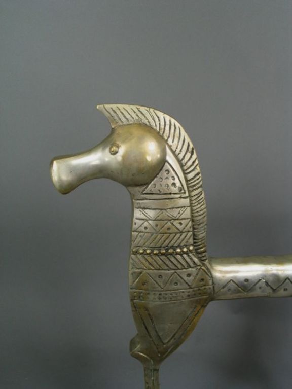 Indonesian Etruscan Silver Plated Horse