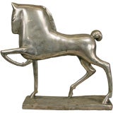 Silver Plated Horse