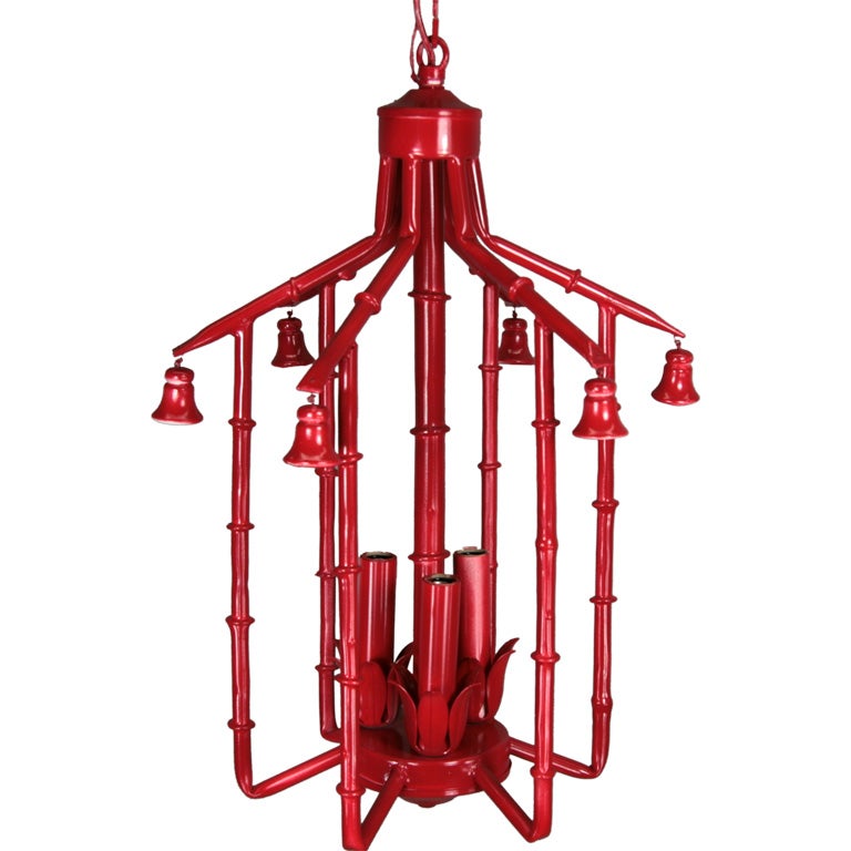 Red Bells Pagoda Lantern/Pendant