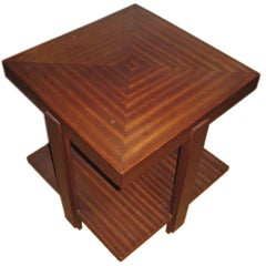 Square Art Deco Coffee Table