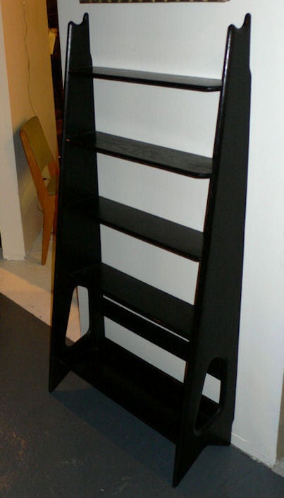 20th Century Ebonized Shelves by Pierre Cruege