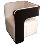 oriental modernist club chair