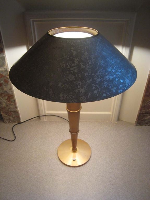 French Rare Genet et Michon Table Lamp For Sale