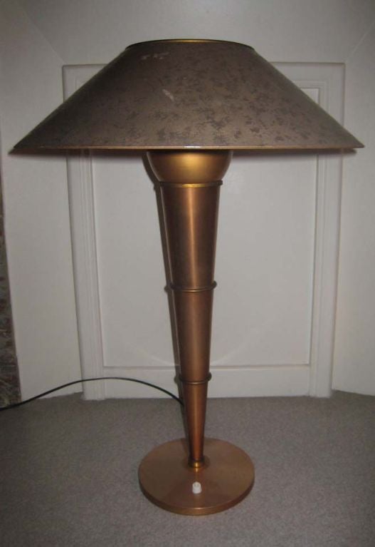 Rare Genet et Michon Table Lamp In Good Condition For Sale In Brooklyn, NY