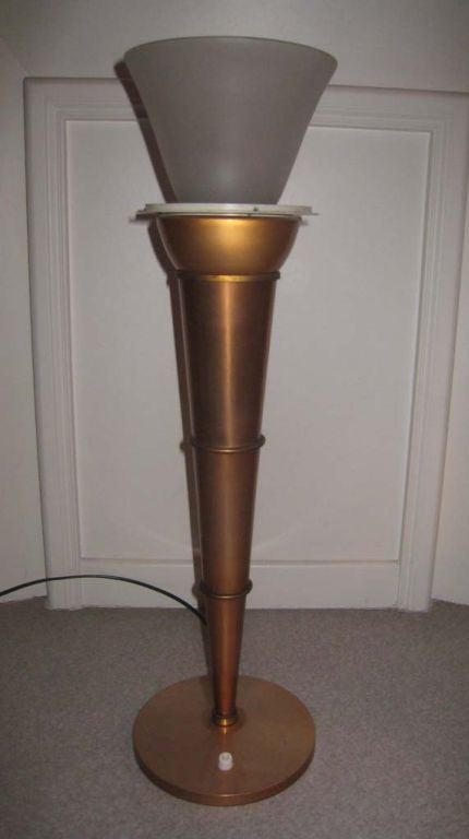 20th Century Rare Genet et Michon Table Lamp For Sale