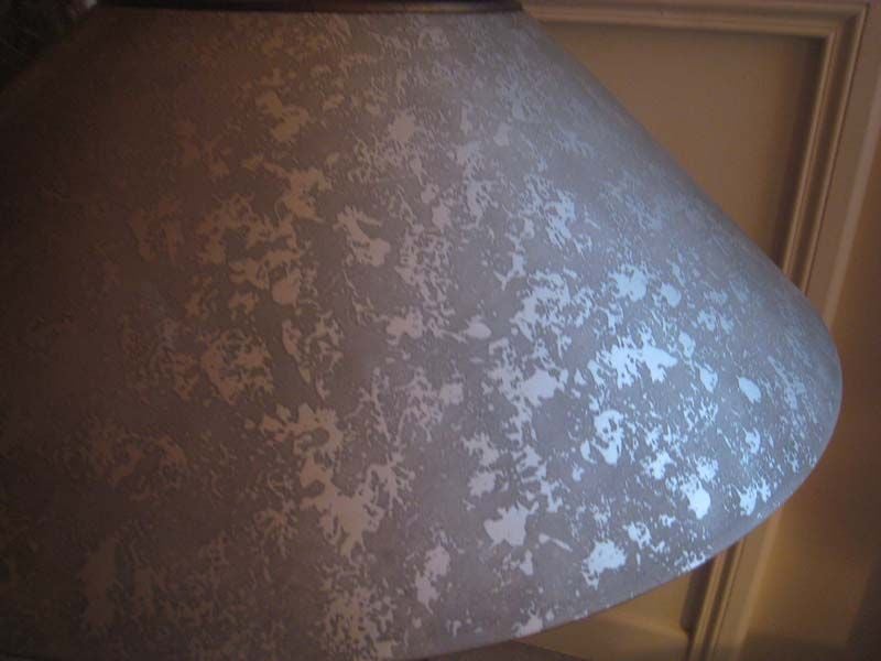 Copper Rare Genet et Michon Table Lamp For Sale