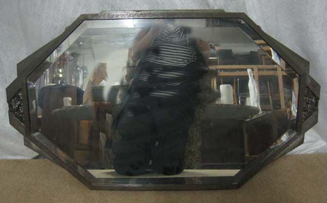 Mid-20th Century Art Deco Octagonal Mirror