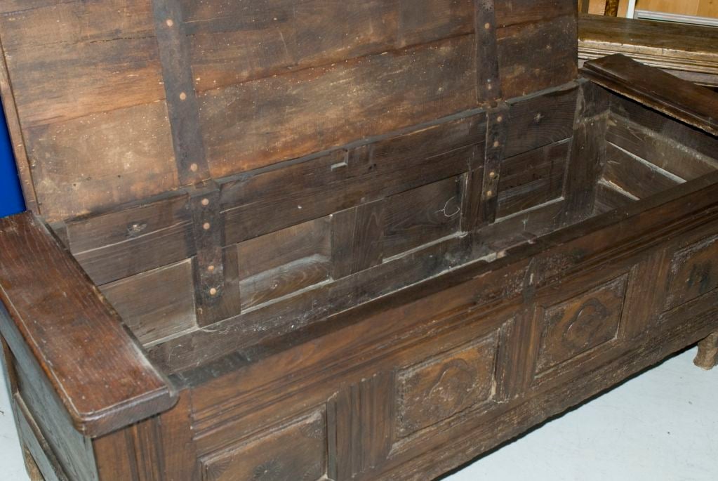 Old French Trunk or Coffre