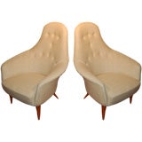 Pair of chairs by Kerstin Horlin-Holmqvist