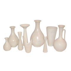 Collection of  Vases by Gunnar Nylund and Carl Harry Stalhane