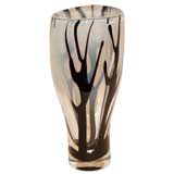 Large "Trees in Fog" Glass Vase by Vicke Lindstrand