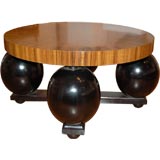 Swedish 1930's Klot-Johan Round Coffee Table