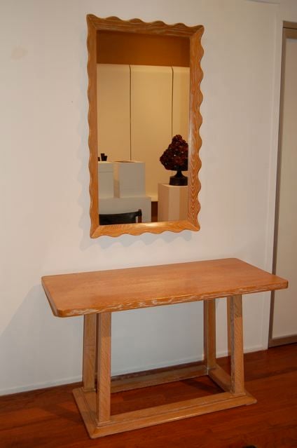 Mirror and Console by Axel Einar Hjorth for NK