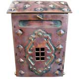Arts and Crafts Copper Mailbox