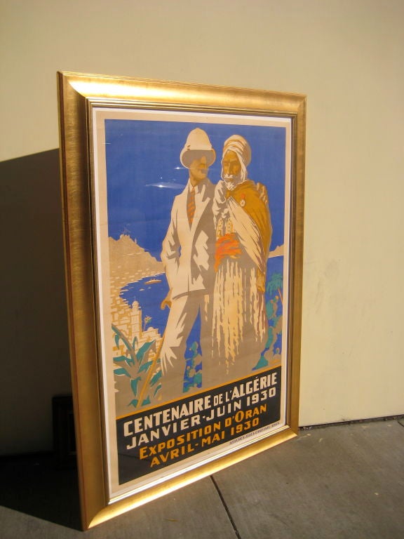 French Centenaire de I'Algerie Poster For Sale