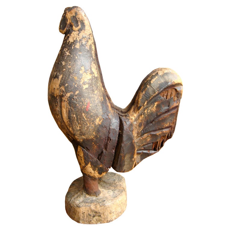 Primitive Folk Art Rooster