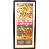 Buffalo Ranch Wild West Poster