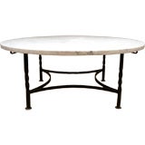 Hand Wrought Iron Cocktail Table