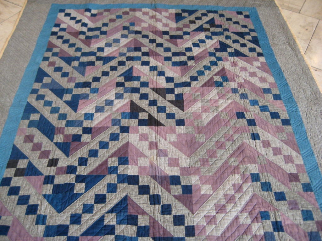 Ohio Amish "Jacob's Ladder" dated 1922