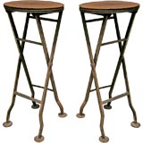Handsome Pair of Side Tables