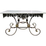 Antique Classic French Patisserie Table
