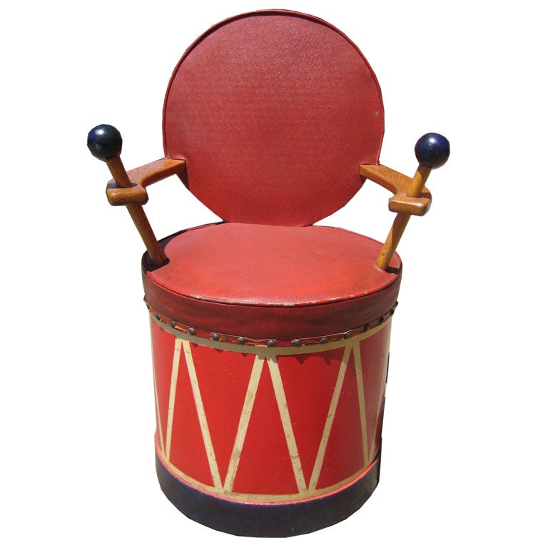 Child
s Drum Chair