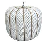 Murano Etched Lattice Chandelier