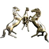 Three Horses Sculpture