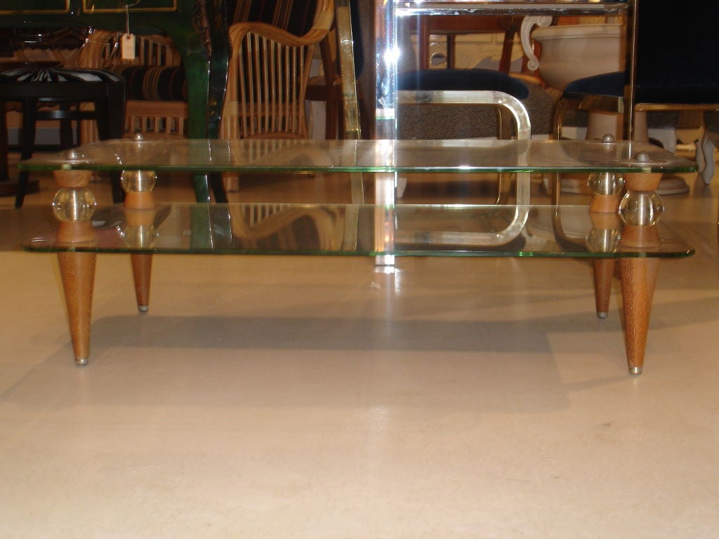 French Two Tier Coffee Table