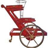 Vintage Aldo Tura Tea Cart