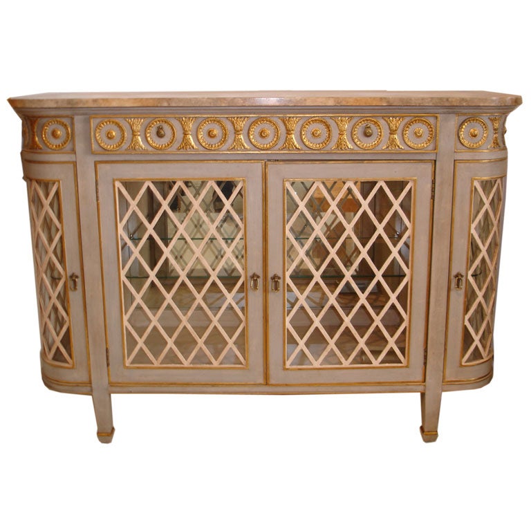 Neoclassical Cabinet by Mario Buatta for Widdicomb at 1stDibs