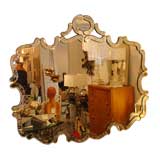 1940's Venetian Style Mirror