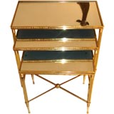 Neoclassical Brass NestingTables